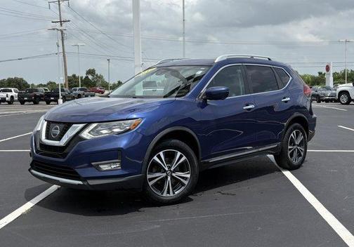 Caspian Blue 2017 Nissan Rogue SL