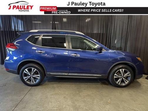 Caspian Blue 2017 Nissan Rogue SL