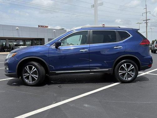 Caspian Blue 2017 Nissan Rogue SL