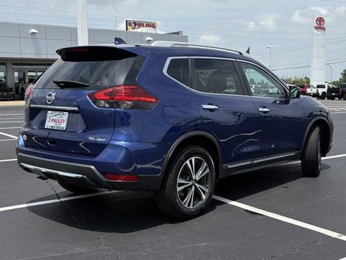 Caspian Blue 2017 Nissan Rogue SL