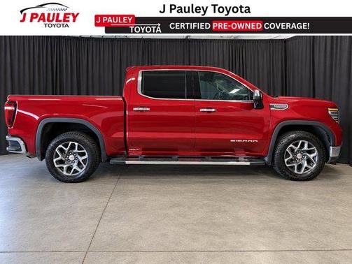 Volcanic Red 2024 GMC Sierra 1500 SLT