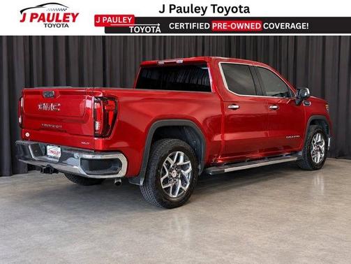 Volcanic Red 2024 GMC Sierra 1500 SLT