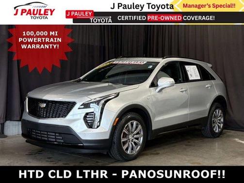 Radiant Silver Metallic 2021 Cadillac XT4 Sport