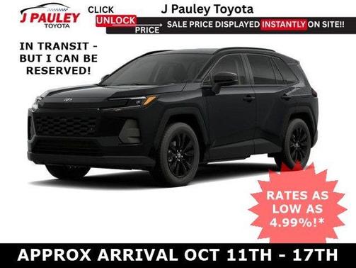 Midnight Black Metallic 2026 Toyota RAV4 XLE
