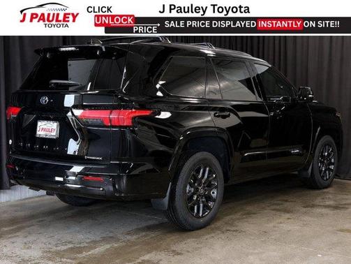 Midnight Black Metallic 2026 Toyota Sequoia Platinum