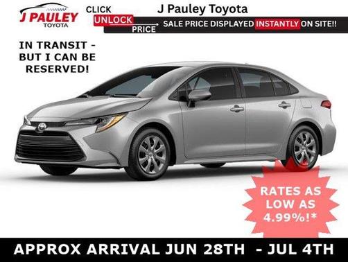 Classic Silver Metallic 2026 Toyota Corolla LE