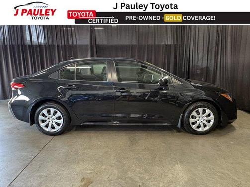 Black Sand Pearl 2021 Toyota Corolla LE