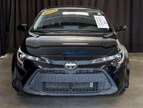 Black Sand Pearl 2021 Toyota Corolla LE
