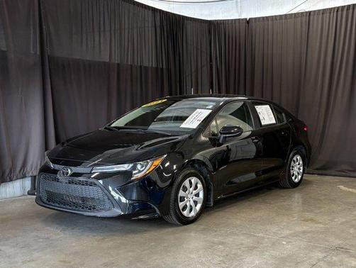 Black Sand Pearl 2021 Toyota Corolla LE