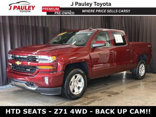 Siren Red Tintcoat 2017 Chevrolet Silverado 1500 LT