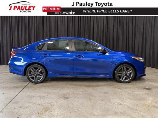 Deep Sea Blue 2021 Kia Forte GT-Line