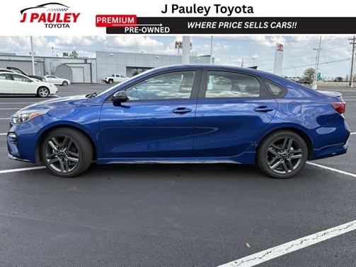 Deep Sea Blue 2021 Kia Forte GT-Line