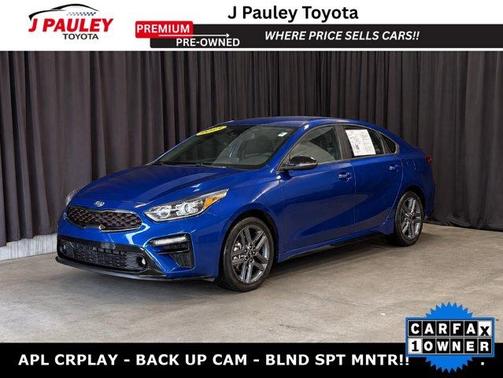 Deep Sea Blue 2021 Kia Forte GT-Line