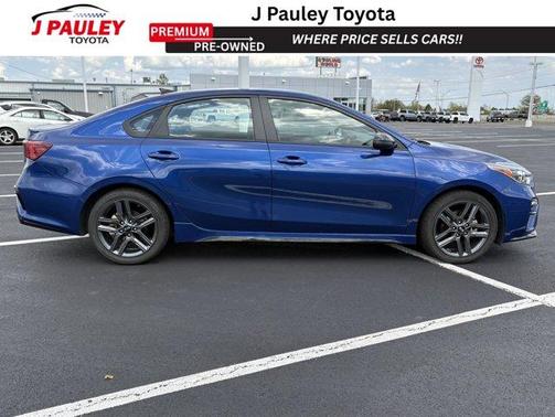 Deep Sea Blue 2021 Kia Forte GT-Line