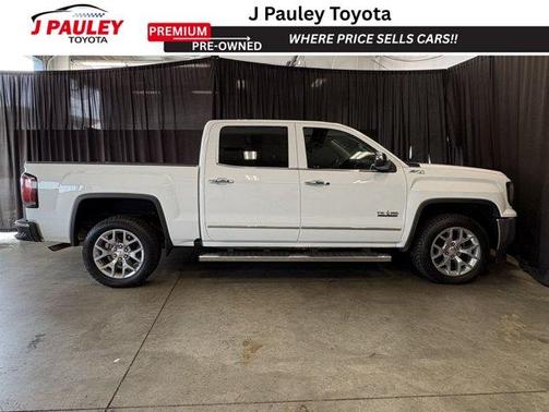 Summit White 2018 GMC Sierra 1500 SLT