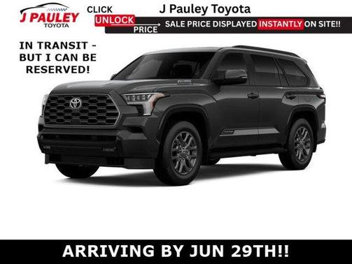 Magnetic Gray Metallic 2026 Toyota Sequoia Platinum