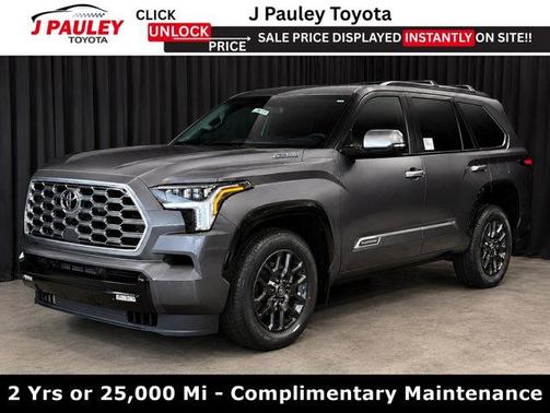 Magnetic Gray Metallic 2026 Toyota Sequoia Platinum