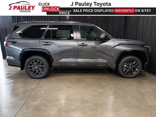 Magnetic Gray Metallic 2026 Toyota Sequoia Platinum