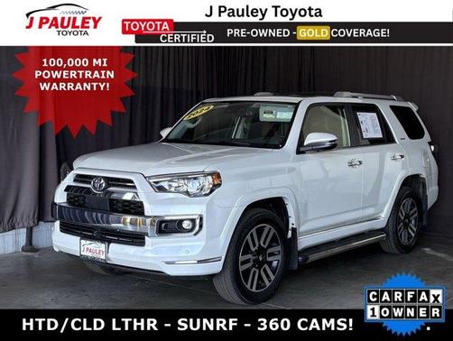 Wind Chill Pearl 2024 Toyota 4Runner Limited