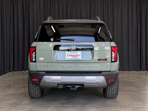 Green 2026 Honda Passport TrailSport Elite Blackout