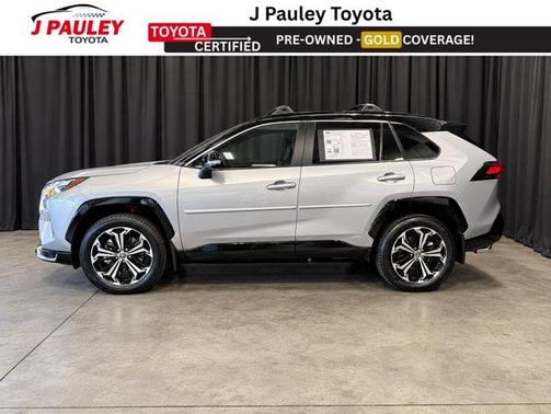 Silver Sky Metallic 2025 Toyota RAV4 Plug-In Hybrid XSE