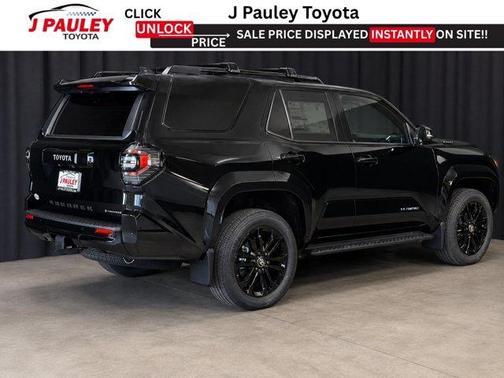 Black 2026 Toyota 4Runner Hybrid Platinum