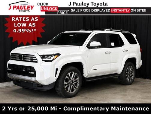 Wind Chill Pearl 2026 Toyota 4Runner Limited