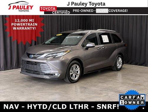 Predawn Gray Mica 2022 Toyota Sienna Limited