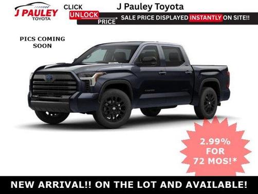 Midnight Black Metallic 2026 Toyota Tundra Hybrid Limited