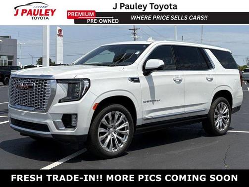 White Frost Tri-Coat 2024 GMC Yukon Denali