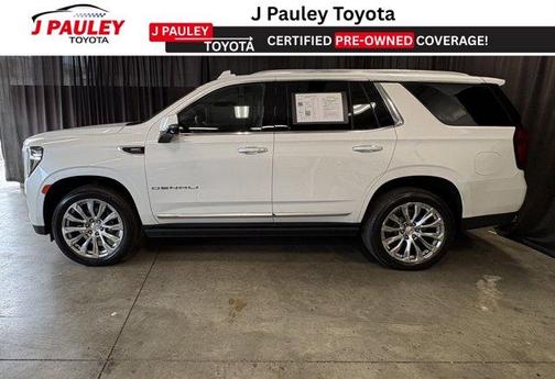 White Frost Tri-Coat 2024 GMC Yukon Denali
