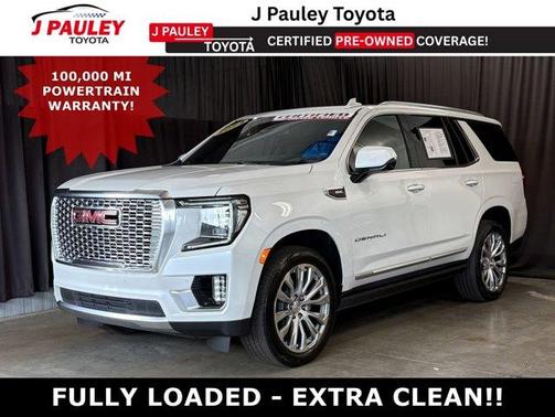 White Frost Tri-Coat 2024 GMC Yukon Denali