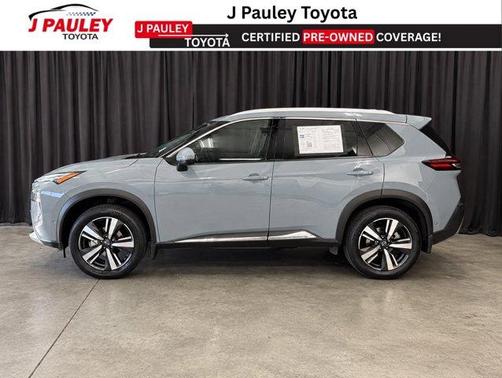 Boulder Gray Pearl 2023 Nissan Rogue Platinum
