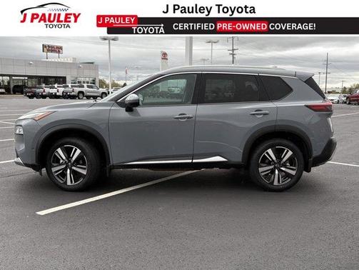 Boulder Gray Pearl 2023 Nissan Rogue Platinum