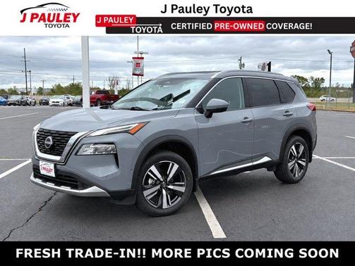 Boulder Gray Pearl 2023 Nissan Rogue Platinum