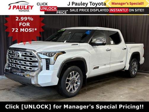 Wind Chill Pearl 2026 Toyota Tundra Hybrid 1794 Edition
