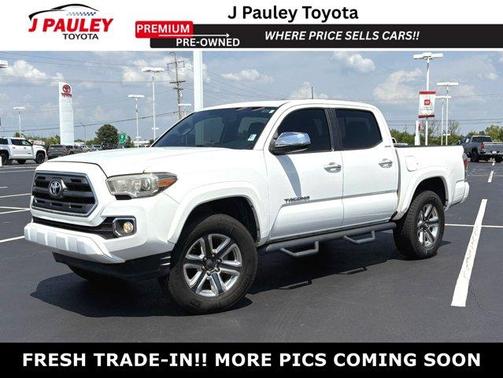 Super White 2017 Toyota Tacoma Limited