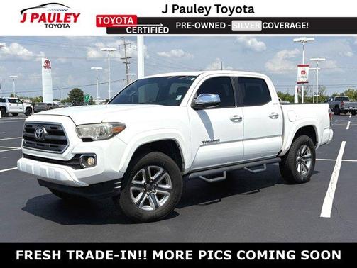 Super White 2017 Toyota Tacoma Limited