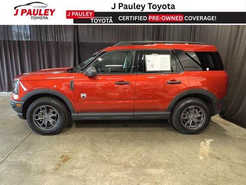 Cyber Orange Metallic Tricoat 2022 Ford Bronco Sport Big Bend