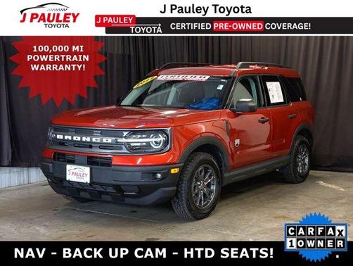 Cyber Orange Metallic Tricoat 2022 Ford Bronco Sport Big Bend