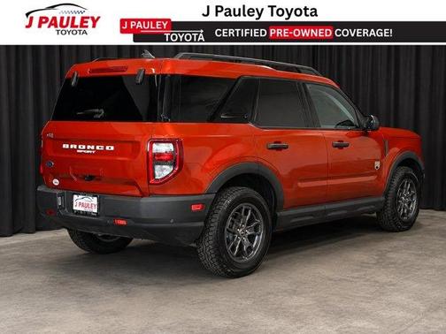 Cyber Orange Metallic Tricoat 2022 Ford Bronco Sport Big Bend