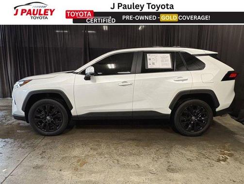 Wind Chill Pearl 2025 Toyota RAV4 XLE Premium