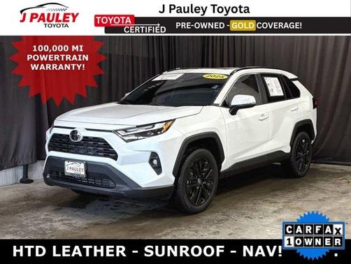 Wind Chill Pearl 2025 Toyota RAV4 XLE Premium