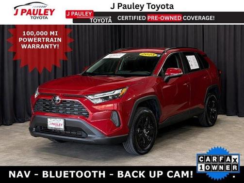 Ruby Flare Pearl 2025 Toyota RAV4 XLE