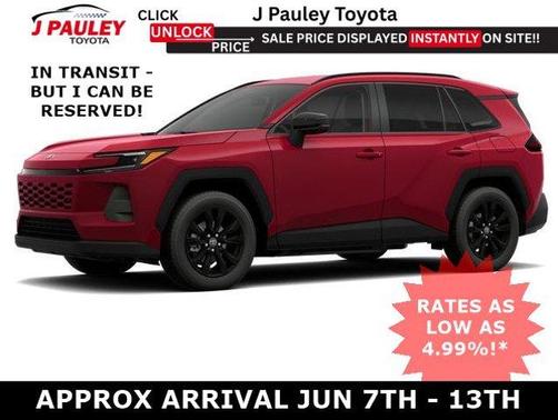 Ruby Flare Pearl 2026 Toyota RAV4 XLE Premium