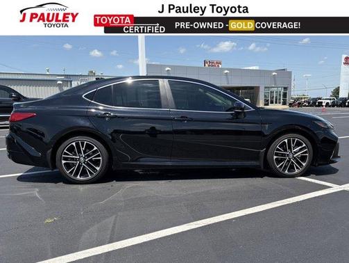 Midnight Black Metallic 2025 Toyota Camry XLE