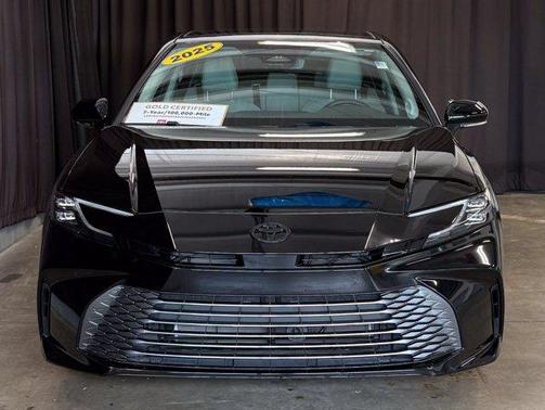 Midnight Black Metallic 2025 Toyota Camry XLE