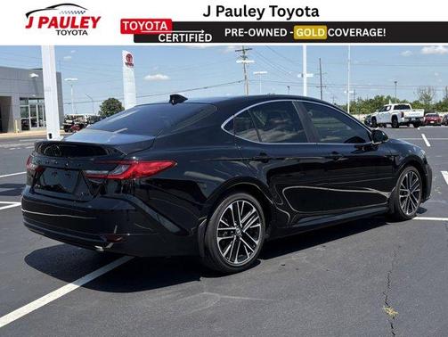 Midnight Black Metallic 2025 Toyota Camry XLE