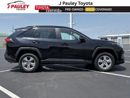 Midnight Black Metallic 2025 Toyota RAV4 XLE