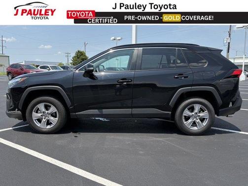 Midnight Black Metallic 2025 Toyota RAV4 XLE